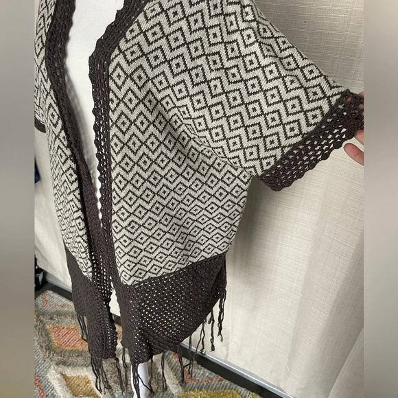 COPY - Women's Blu Pepper Knit Cardigan Sweater - Sz. S - Picture 2 of 5